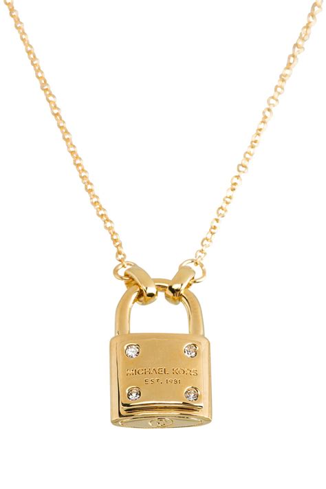 michael kors damen kette gold|Halsketten für Damen .